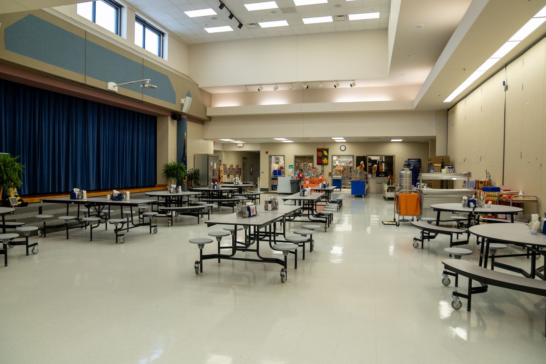 Orchard View Elementary construction details in Middlebury, IN by R. Yoder Construction